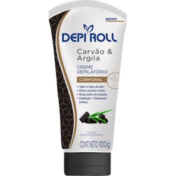 CR DEPIL DEPIROLL CORPORAL 100G CARVAO E ARGILA
