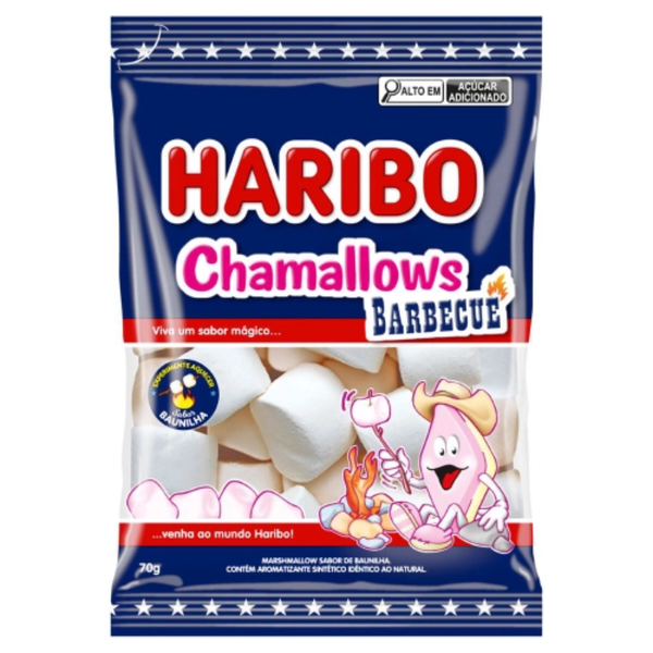 MARSHMALLO HARIBO CHAMALLOWS 70G BARBECUE