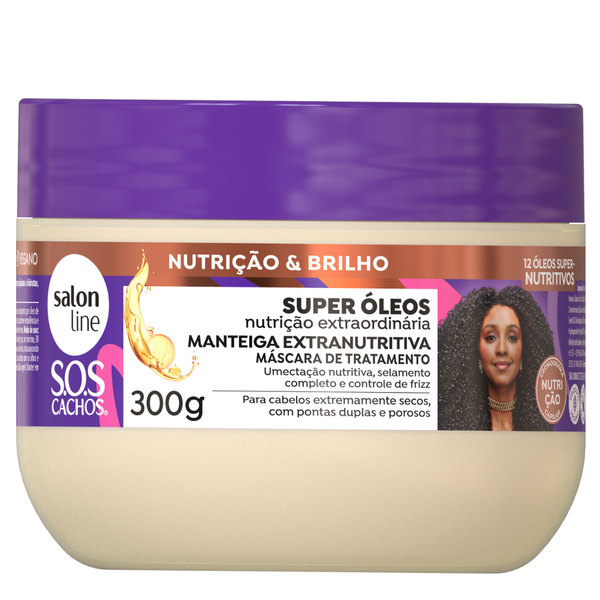 MASC TRAT SALON LINE SOS CACHO 300G SUPER OLEOS