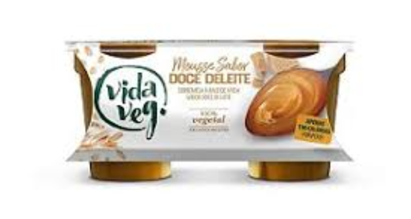 MOUSSE VIDA VEG DOCE LEITE 200G