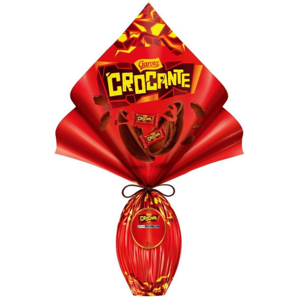 OVO PASCOA GAROTO 227G CROCANTE