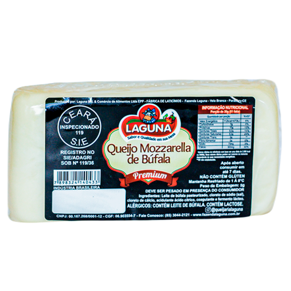 QUEIJO LAGUNA MUSSARELA KG D BUFALA