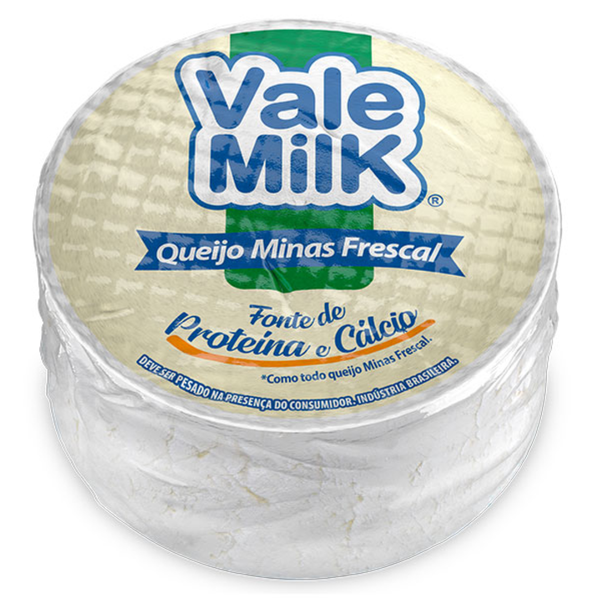QUEIJO VALE MILK MINAS FRES KG