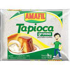 TAPIOCA AMAFIL GROSSA 500G BOLOS E PUDINS