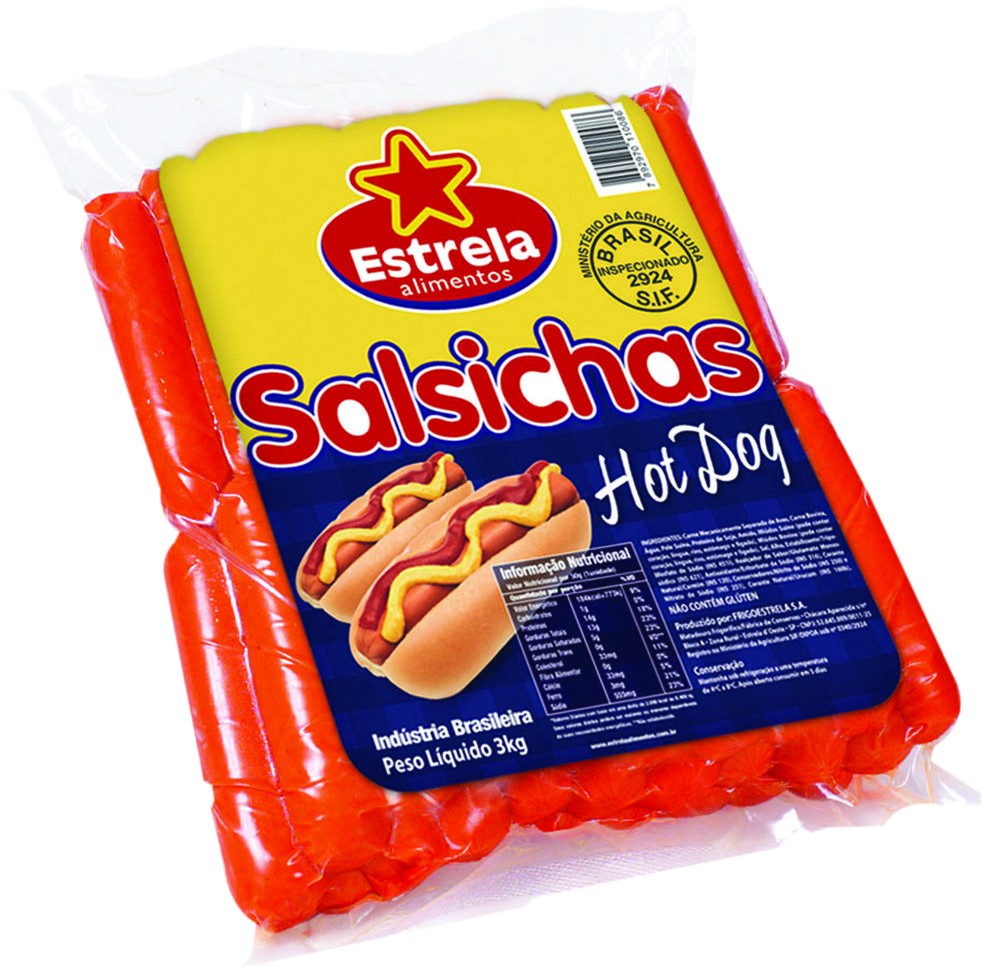 SALSICHA HOT DOG ESTRELA KG
