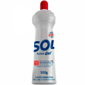 Álcool Gel Sol 70° 500g