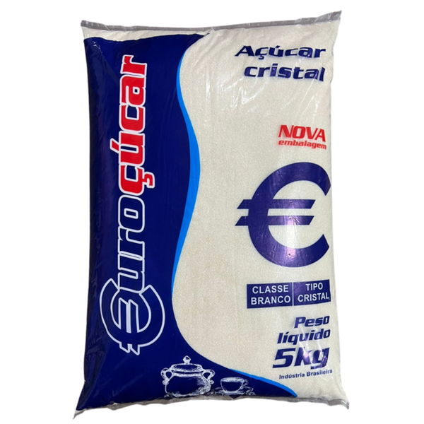 Açúcar Euroçúcar Cristal 5kg