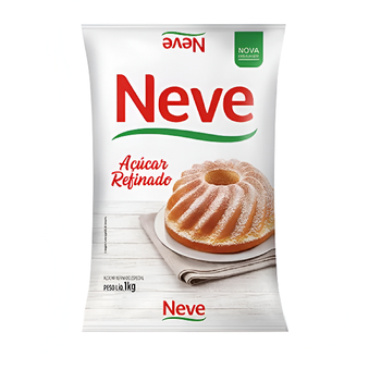 Açúcar Neve Refinado 1kg