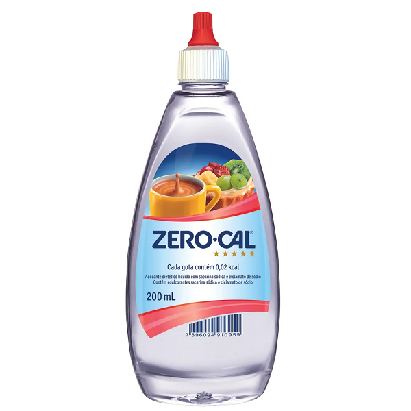Adoçante Líquido Zero Cal 200ml