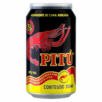 Aguardente Pitú Lata 350 Ml