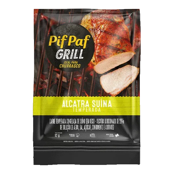 Alcatra Suína Pif Paf Grill Temperada Kg
