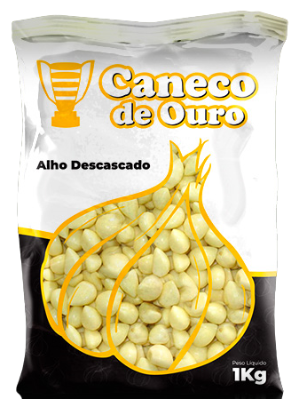 Alho Descascado Caneco de Ouro 1kg