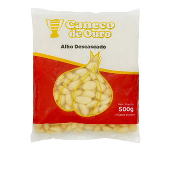 Alho Descascado Caneco de Ouro 500g