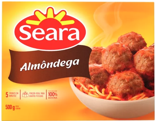 Almôndega Seara Bovina 500g