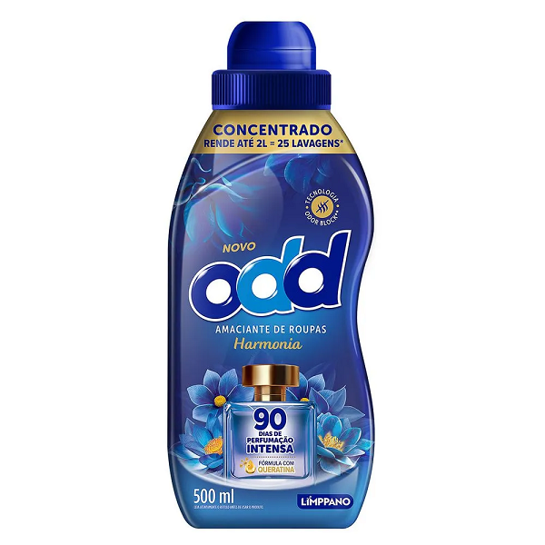 Amaciante de Roupas Odd Concentrado Harmonia 500ml