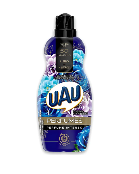 Amaciante de Roupas Uau Carinho e Conforto 1l