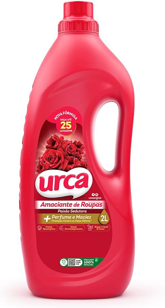 Amaciante de Roupas Urca Paixão Sedutora 2L