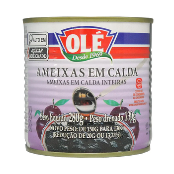 Ameixas em Calda Olé 130g