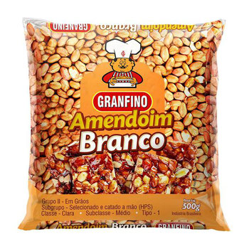 Amendoim Branco Granfino 500g