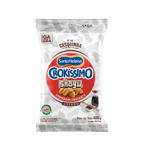 Amendoim Santa Helena Crokíssimo Shoyu 400g