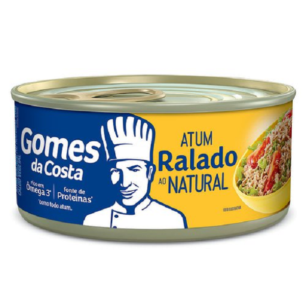 Atum Gomes da Costa Ralado ao Natural 170g