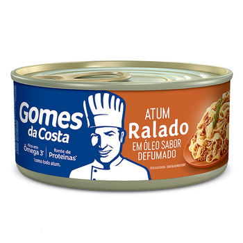 Atum Gomes da Costa Ralado em Óleo Defumado 170g