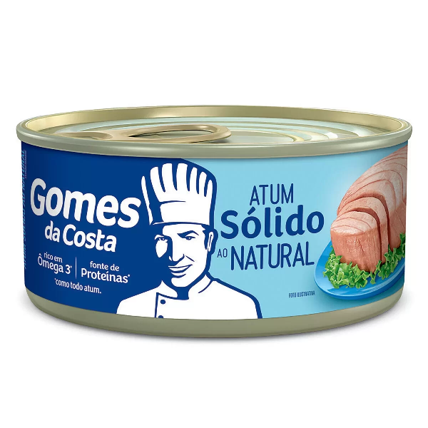 Atum Gomes da Costa Sólido ao Natural 170g