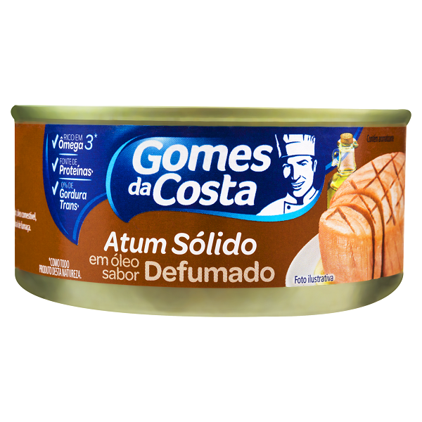Atum Gomes da Costa Sólido Defumado 170g