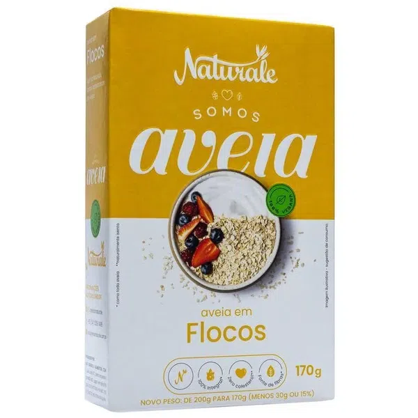 Aveia Naturale Flocos 170g