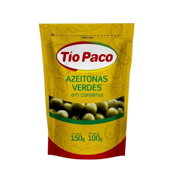 Azeitona Verde Tío Paco Sachê 100g