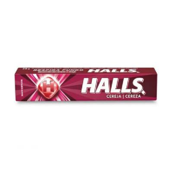 Bala Halls Cereja 28g
