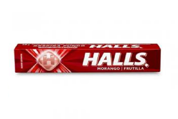 Bala Halls Morango 28g
