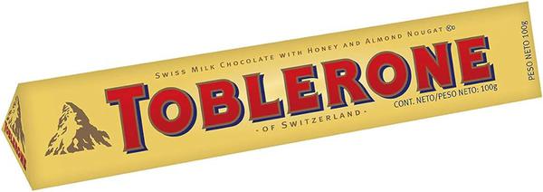 Barra Chocolate Toblerone  Ao Leite 100g