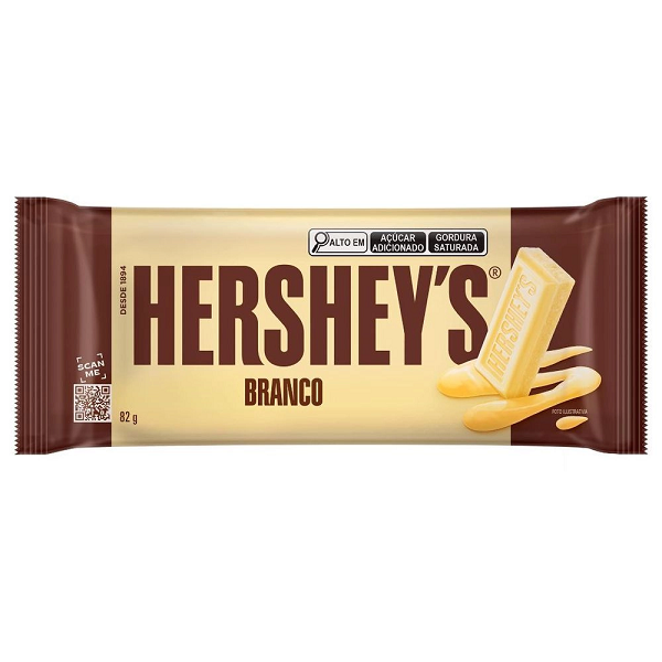 Barra Chocolate Hersheys Branco 82g