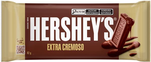 Barra Chocolate Hersheys Extra Cremoso 82g
