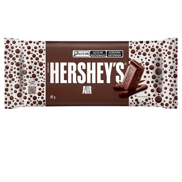 Barra de Chocolate Hershey's ao Leite Aerado 85g