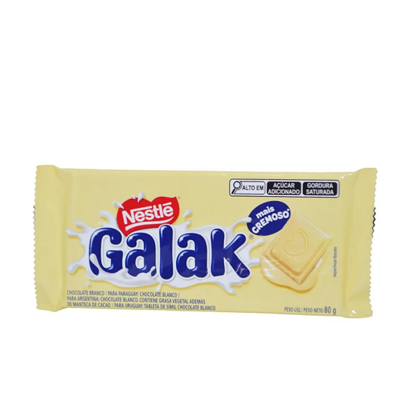 Barra de Chocolate Nestlé Galak 80g