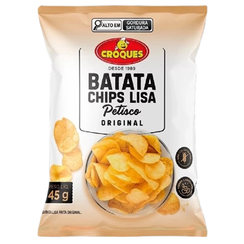 Batata Chips Lisa Croques Original 45g