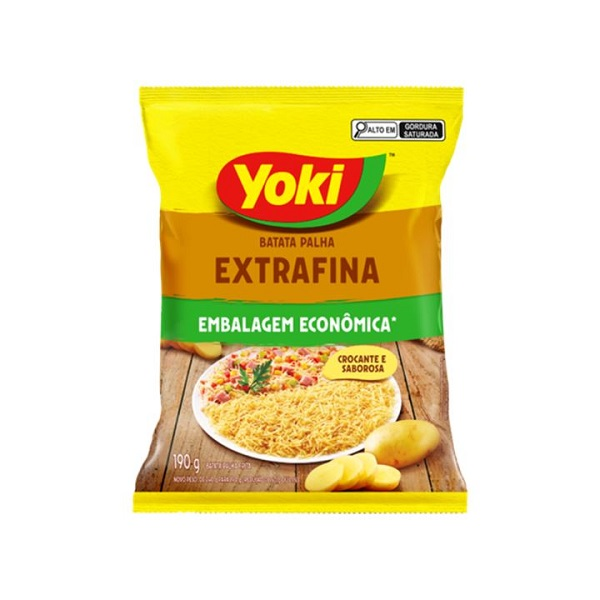 Batata Palha Yoki Extrafina 190g