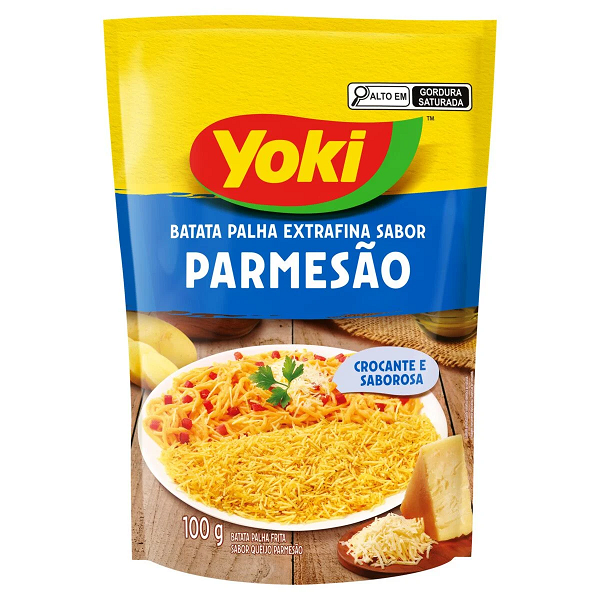 Batata Palha Yoki Extrafina Parmesão 100g