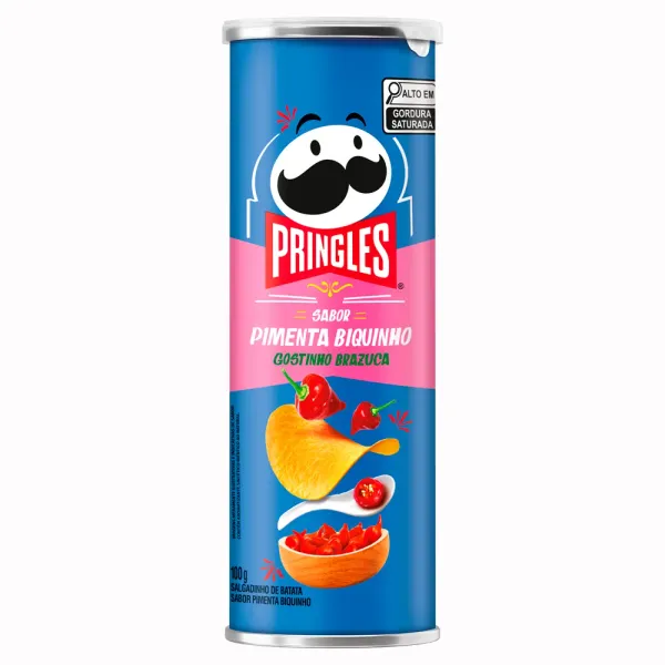 Batata Pringles Pimenta Biquinho 100g