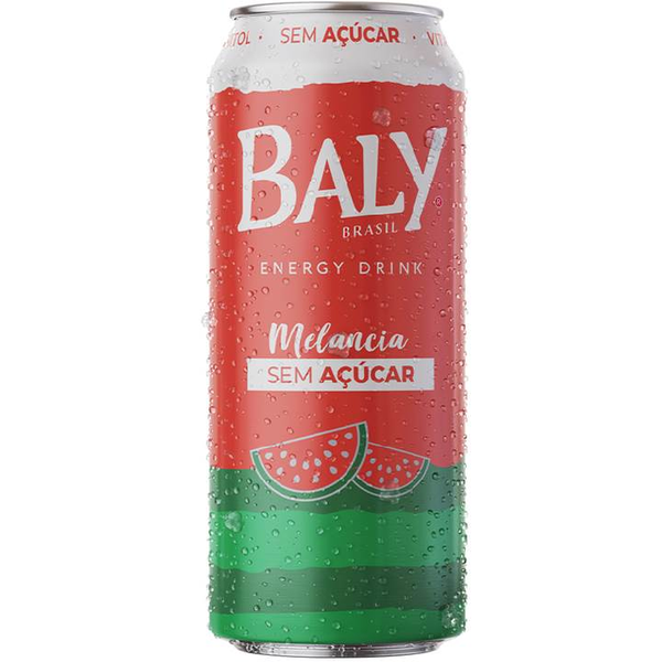 Bebida Energética Baly Melancia sem Açúcar 473ml
