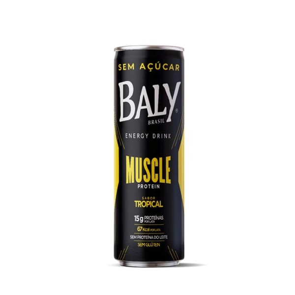 Bebida Energética Baly Muscle Tropical 250ml