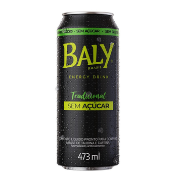 Bebida Energética Baly Tradicional Zero 473ml