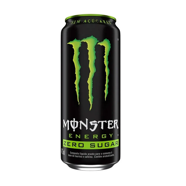 Bebida Energética Monster Green Zero 473ml