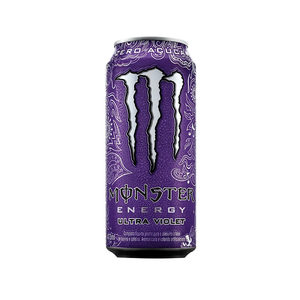 Bebida Energética Monster Ultra Violet Lata 473ml
