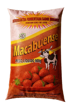 Bebida Láctea Fermentada Macabuense Morango 900g