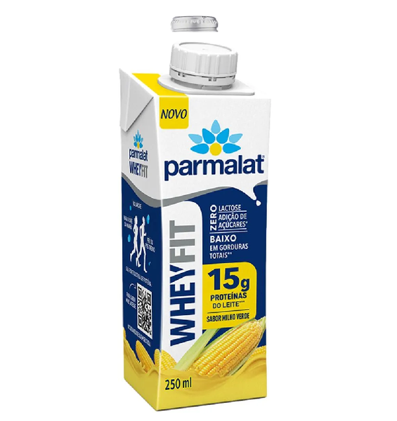 Bebida Láctea Parmalat Wheyfit Milho Verde 250ml