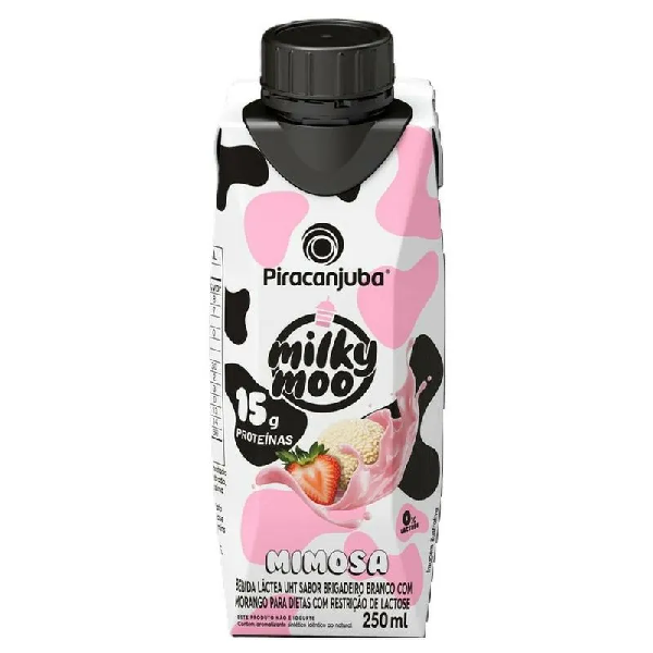 Bebida Láctea Piracanjuba Milky Moo Mimosa 250ml