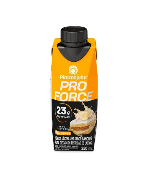 Bebida Láctea Piracanjuba Pro Force Zero Lactose Banoffee 250ml